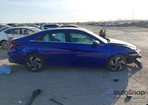 2025 Hyundai Elantra Sel Convenience from USA, damaged, VIN KMHLS4DG2SU892250